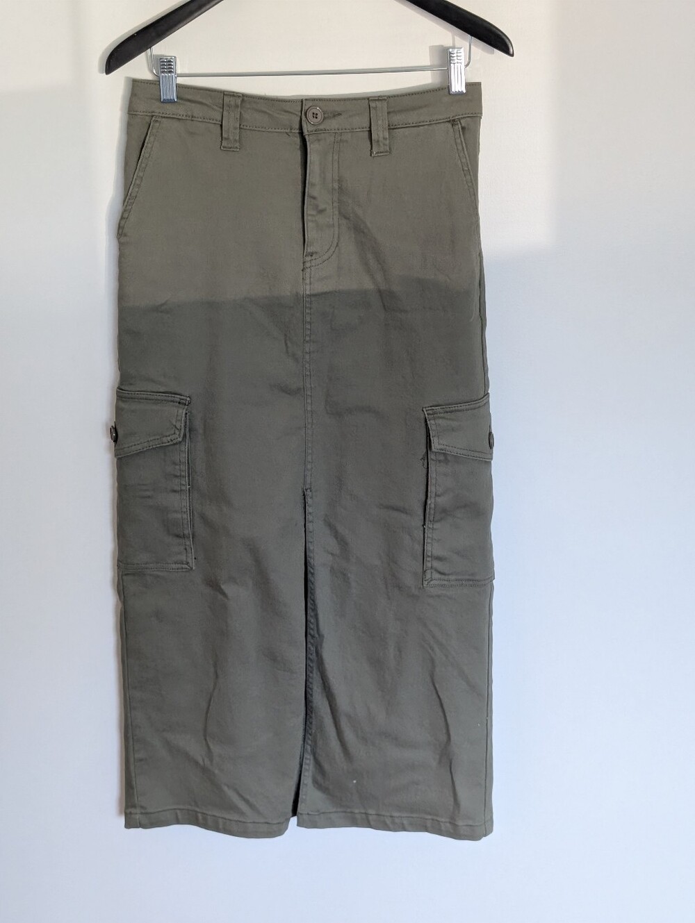 BCBGeneration Olive Cargo Skirt-Pant